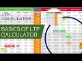 LTP Calculator basic | LTP Calculator बैसिक | LTP Calculator कलर कोडिंग | Option trading....