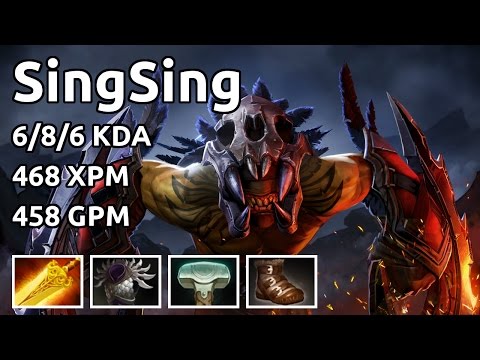 Dota 2 SingSing - Bloodseeker highlights - Game 2872039507