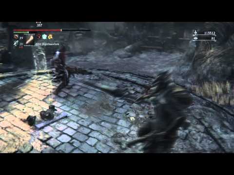 Bloodborne - untricked bloodletter action