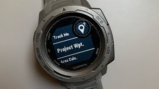 Garmin Instinct Project Waypoint functionality review. Build your network of key locations!
