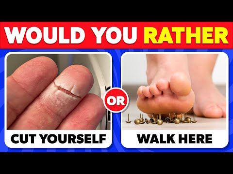 Would You Rather...? 100 HARDEST Choices Ever! 🌈😱🧠 Quiz Blitz