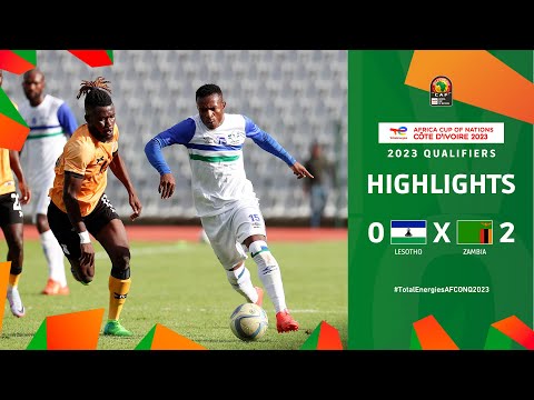 Lesotho &#127386; Zambia | Highlights - #TotalEner...