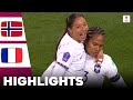 France vs Norway | Highlights | UEFA Women's Nations League 27-10-2023