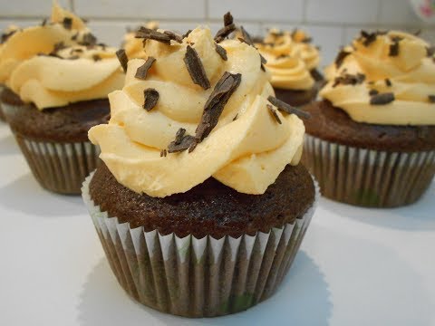 Chocolate Orange Cupcakes-Katerina Giannakopoulou-KaterinalittleKitchen Recipe 57