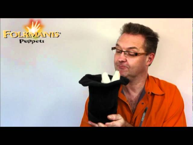 Video Teaser für 2269 Folkmanis Large Rabbit in Hat