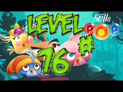 Let's Play Angry Birds Pop - Level 76 Walkthrough