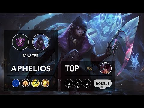 Aphelios Top vs Akali - EUW Master Patch 10.1