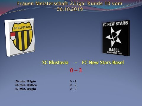 Frauen Meisterschaft 2.Liga SC Blustavia - FC New Stars Basel