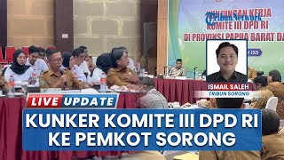 Wakil Wali Kota Sorong Sambut Kunker Komite III DPD RI, Fokus Penguatan Perlindungan Hak Konsumen