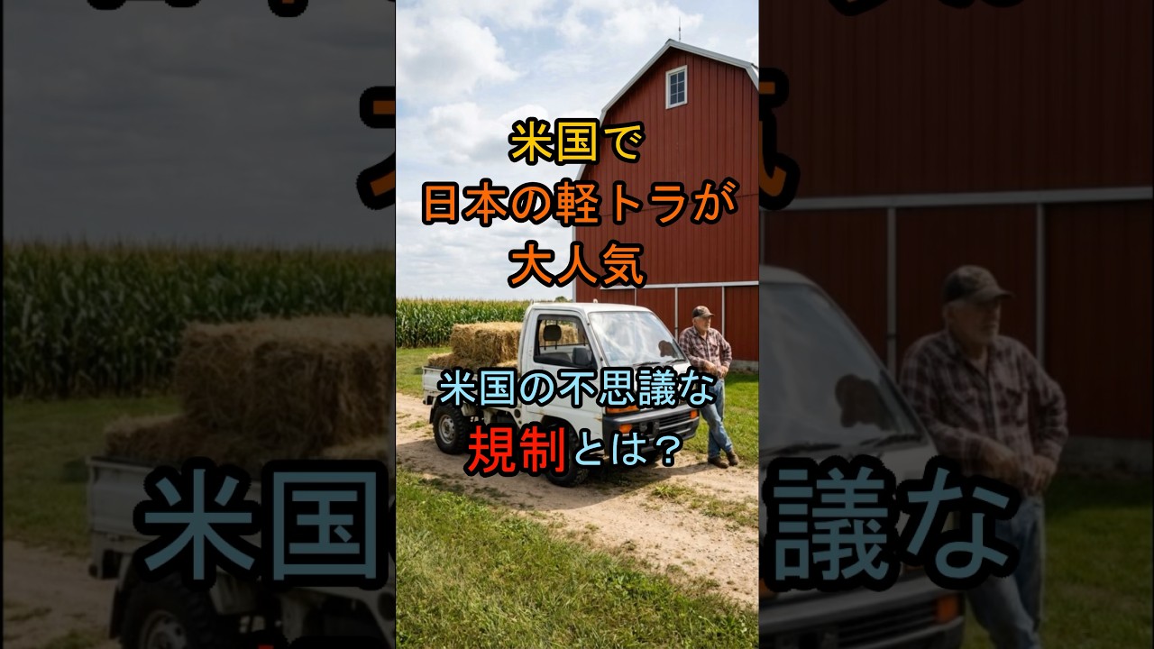 米国で日本の軽トラが人気、輸入禁止なのになぜ？ 矛盾だらけの米国の規制とは？