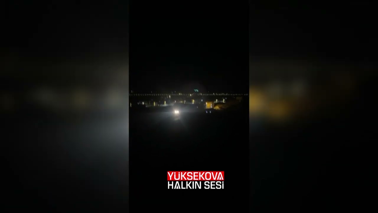 Yüksekova'da VEDAŞ’a tepki! Aydınlatma olmayan yol vatandaşın kabusu oldu