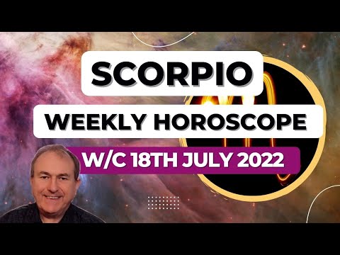 Scorpio Horoscope Weekly Astrology from 18th July 2022