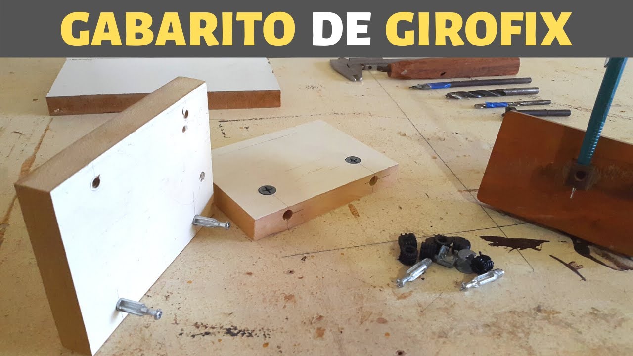 Como Fazer um GABARITO PARA GIROFIX / MINIFIX