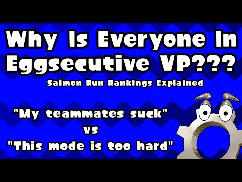 Why Is Everyone In Eggsecutive VP??? - Salmon Run - Splatoon 3