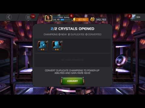 ANOTHER 4 STAR CRYSTAL OPENING!! MARVEL CONTESTS OF CHAMPIONS