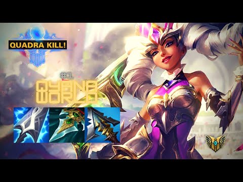 TOP #1 Best Qiyana World vs Cassiopeia MID CHALLENGER QIYANA EUNE ''Riven'' 89% Win Rate