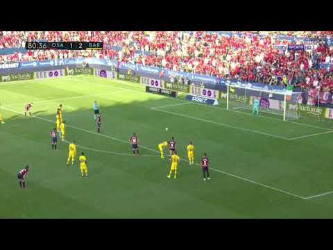 Gol de Roberto Torres|Gol del Osasuna|Osasuna-Barcelona|2-2|Liga Santander