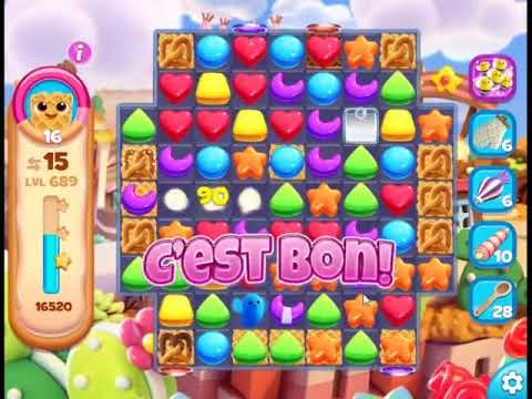 Cookie Jam Blast Level 689 - NO BOOSTERS 🍪 | SKILLGAMING ✔️