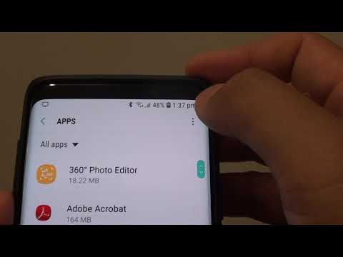 Samsung Galaxy S9 / S9+: Allow / Deny Apps That Can Change System Settings (Special Access)
