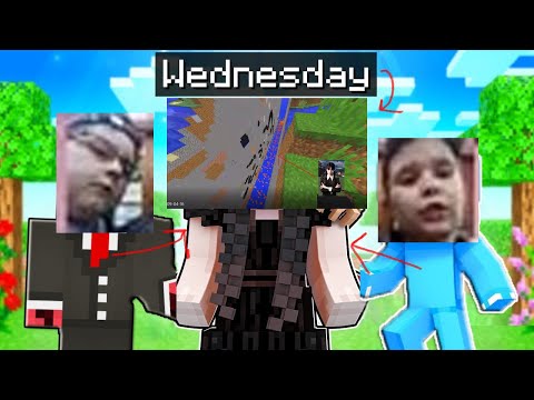 Shizo Clickbait: Finding Wednesday Adams in Minecraft!