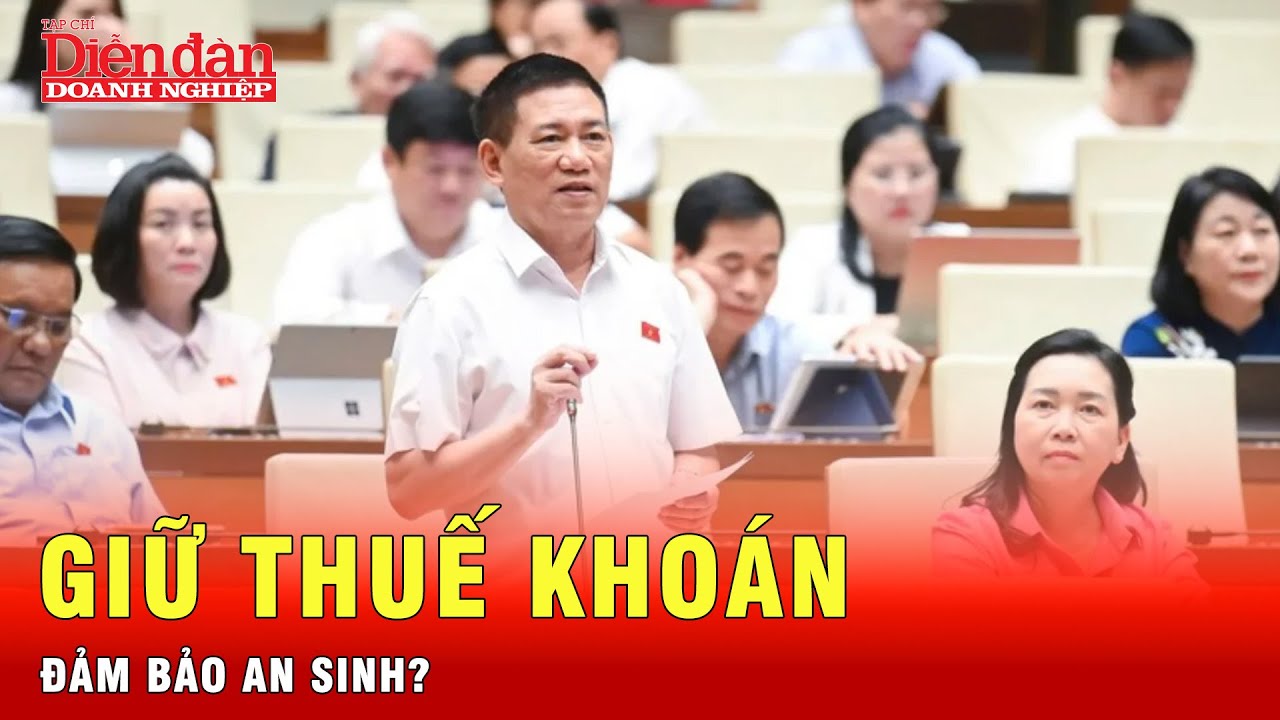 Phó thủ tướng: Nên giữ thuế khoán với hộ kinh doanh nhỏ để đảm bảo an sinh