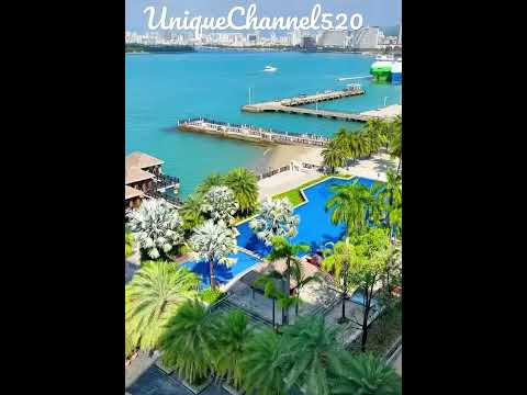 Sanya malina hotel|Beautiful beach in china|Sanya city beach|amazing video😍😍