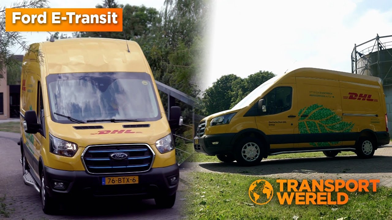 De Ford E-Transit ingezet door DHL