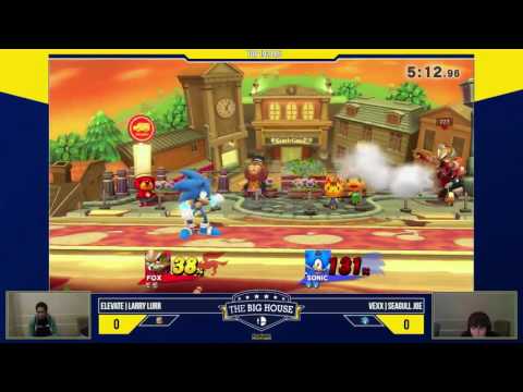 Big House 6: VexX|Seagull Joe (Sonic) vs eLevate|Larry Lurr (Fox)