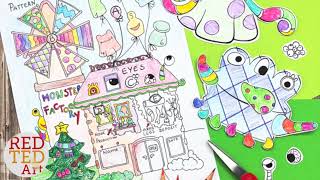 DIY Monster Mix & Match - Free Printable Educational Games for Teachers