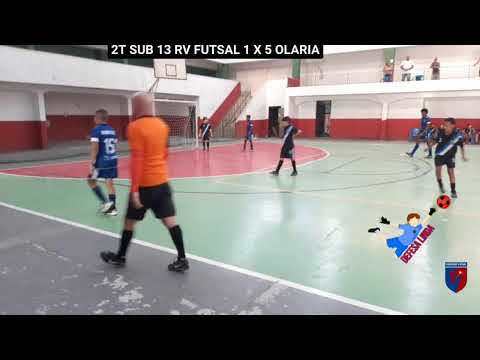 SUB 13 RV FUTSAL X OLARIA