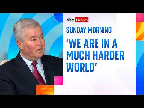 'We are in a very difficult, much harder world' warns former general