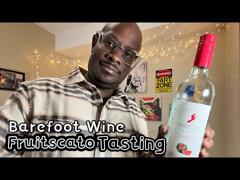 Barefoot Wine Fruitscato Wine Tasting #wine