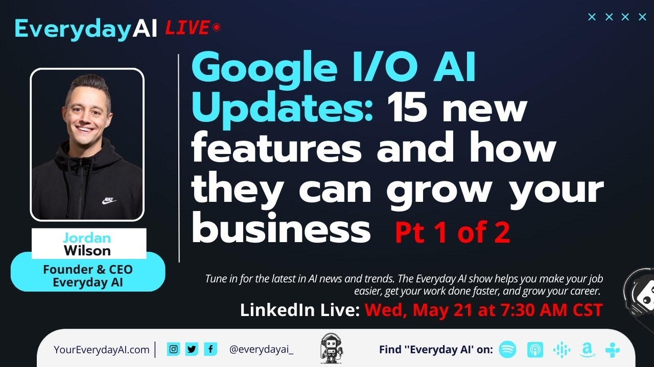 Google I/O AI Updates: 15 new features and how they can grow your business