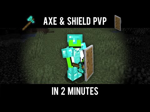 Axe and Shield PVP Tutorial (how to PVP like Dream)
