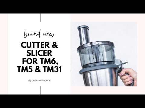 Cutter & Slicer Attachment for Thermomix TM6, TM5 & TM31 Machines | New Product by alyce alexandra