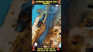 ?curso aprende mesas con resina #shorts