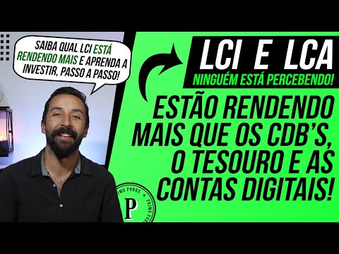 LCI E LCA - O Melhor Investimento de Renda Fixa do Momento! (RENDENDO MAIS QUE CDB) Aula Completa!