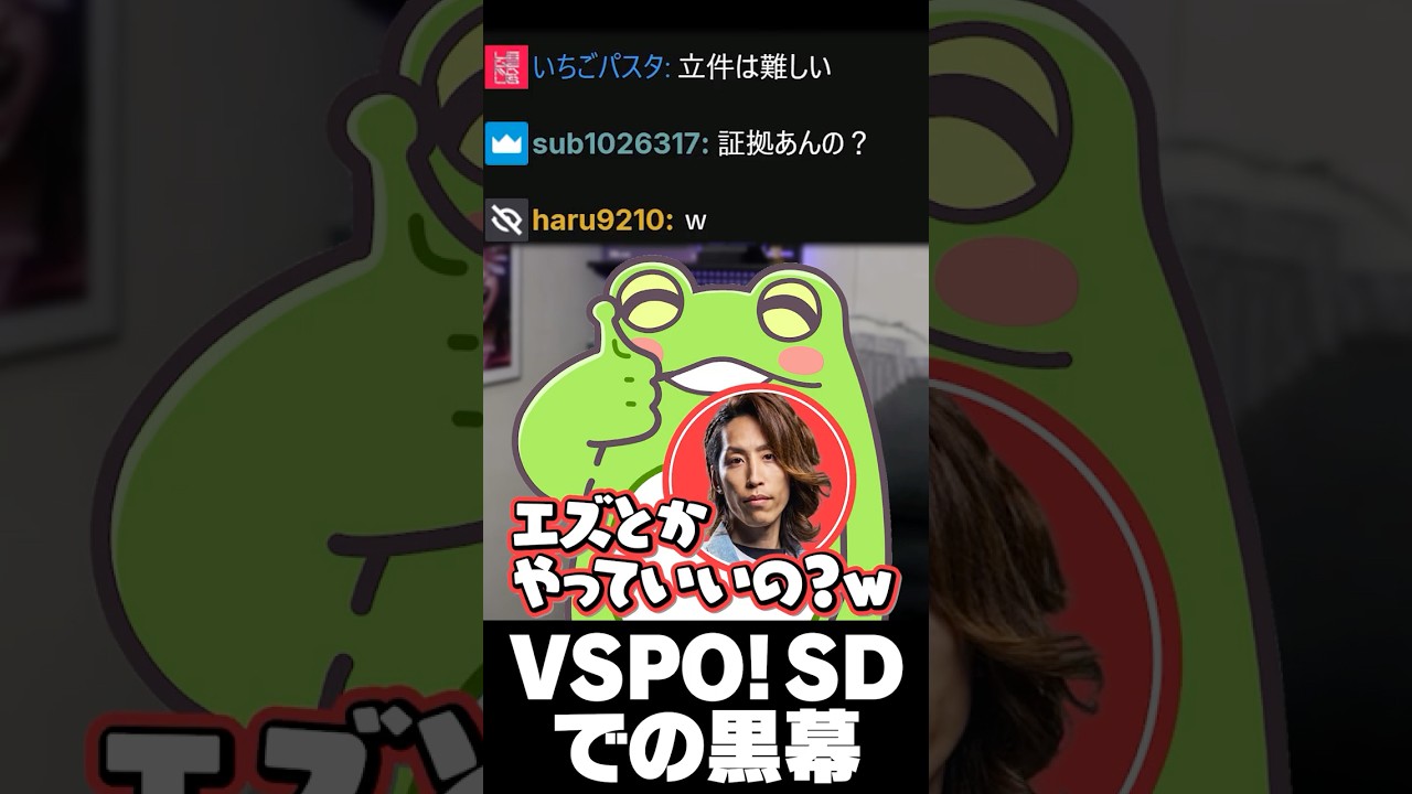 VSPO！ SD でも黒幕活動 #zerost  #shorts