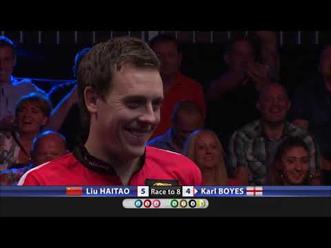Liu Haitao vs Karl Boyes | 2015 World Pool Masters | Last 16