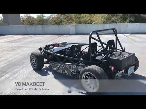 5.0L V8-Powered Homebuilt 'Makocet' Track Car