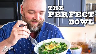 Quick and Easy Plant Based Bowl - My Favorite WFPB Meal for Weight Loss - Tip #1: The Perfect Bowl