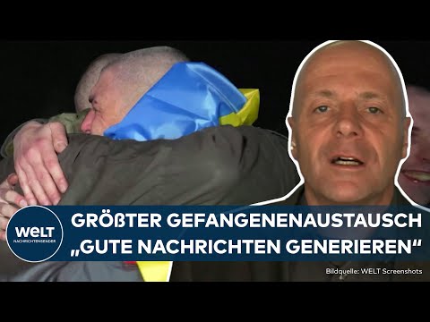 PUTINS KRIEG: Heimkehr der Helden – Bisher größter Gefangenenaustausch in der Ukraine