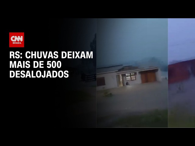 Chuva no RS: Temporal causa estragos e alagamentos | AGORA CNN
