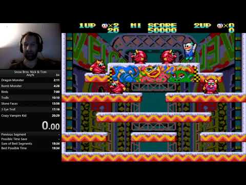 Snow Bros. Nick & Tom - Speedrun Tutorial
