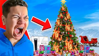 Surprising My Little Brother With The WORST Christmas Gifts!! *HILARIOUS*