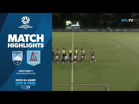 NPL NSW Men's Round 13 Fixture – Sydney FC v APIA Leichhardt