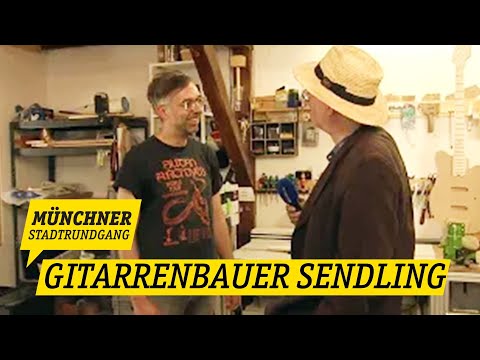 Beim Gitarrenbauer in Sendling