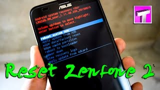 Asus Zenfone 2 Laser Hard Reset / Unlock ZE550KL Pattern Lock (Tutorial) With Key