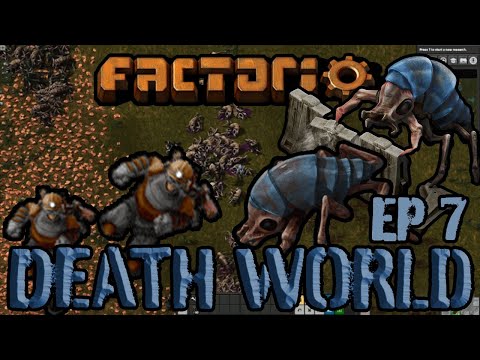 FACTORIO DEATHWORLD with JD-PLAYS | Command and Conquer - Episode 7