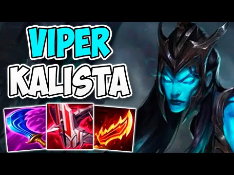 BEST ADC IN THE WORLD DESTROYS WITH KALISTA IN NA! | CHALLENGER KALISTA ADC GAMEPLAY | 12.18 S12